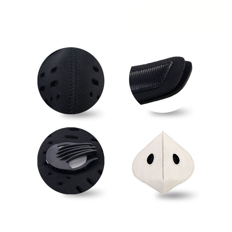 Anti Pollution Dustproof Face Cycling Mask with Filter And Valve 