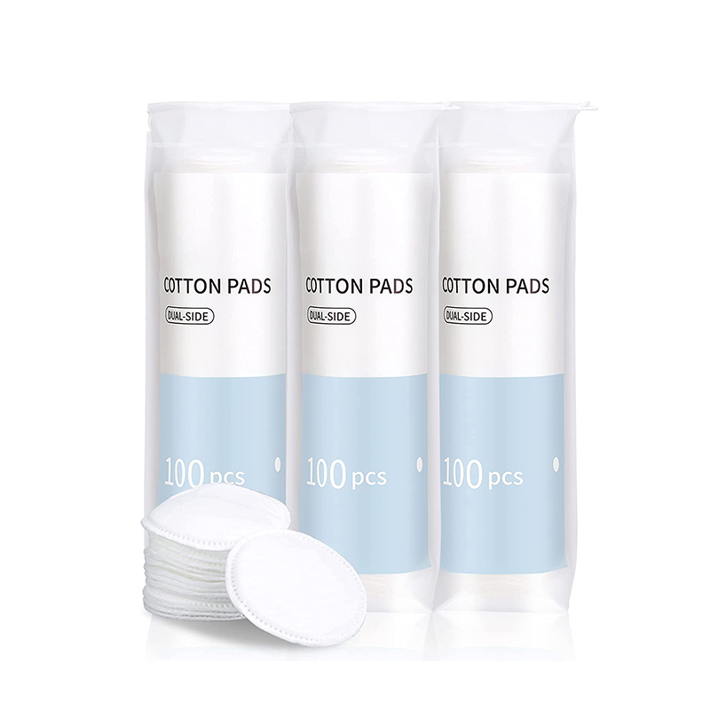 Hypoallergenic Lint Free Facial Makeup  Pure Cotton Pads 