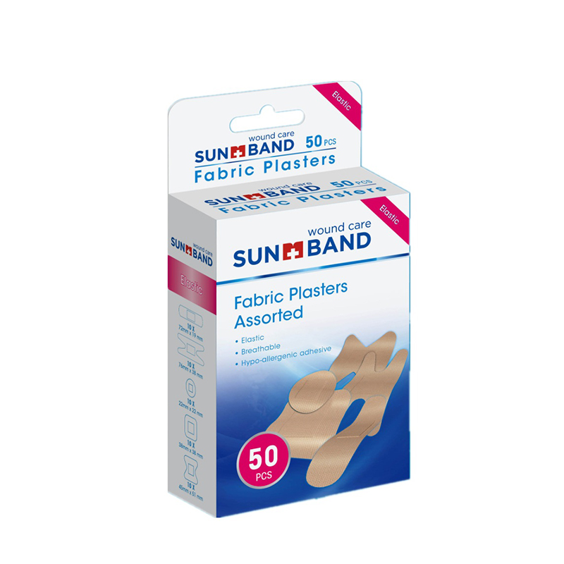 Cheap Assorted Waterproof Elastic Fabric Plaster 