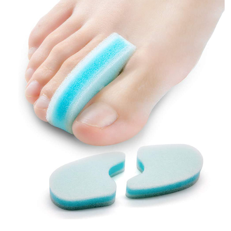 Breathable Foam Overlapping Toe Separator for Hammer Toes