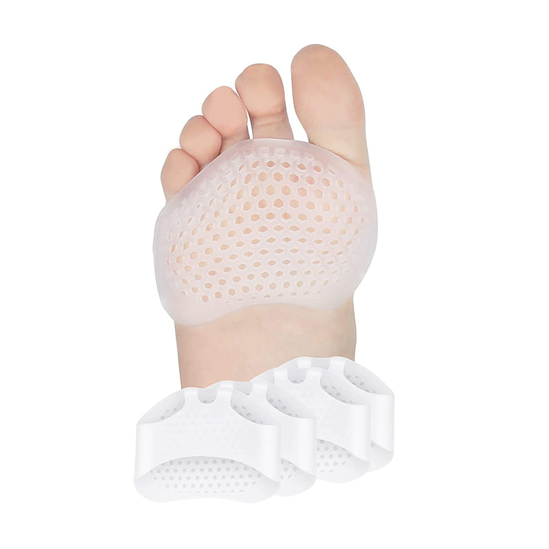 Breathable Soft Gel Forefoot Cushion for Pain Relief 