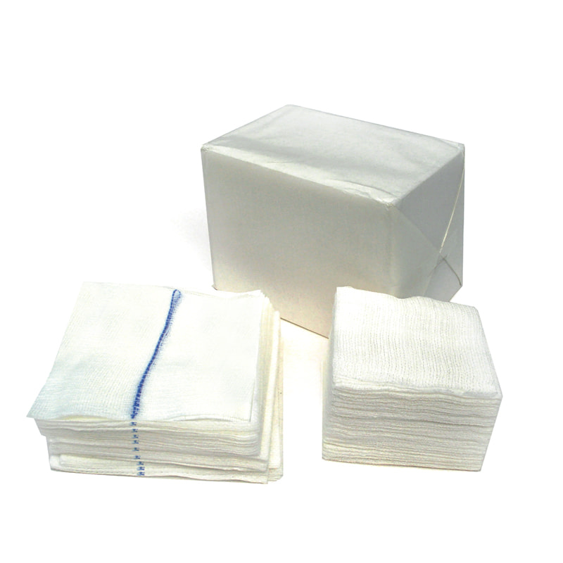  Non Sterile Surgical Medical Absorbent Cotton Gauze Swabs  With X-Ray